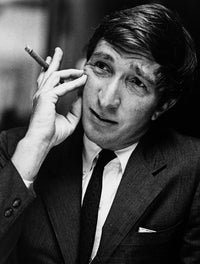 John Updike American Author Fine Art Print by Michael Chikiris