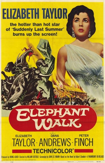 Elephant Walk Movie Poster (11 x 17) | Posterazzi