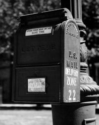 Close-up of a Mailbox Fine Art Print - VARSAL25532585