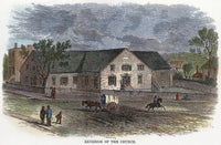 Black Church Fine Art Print - First African Church, 1874 by Granger Collection