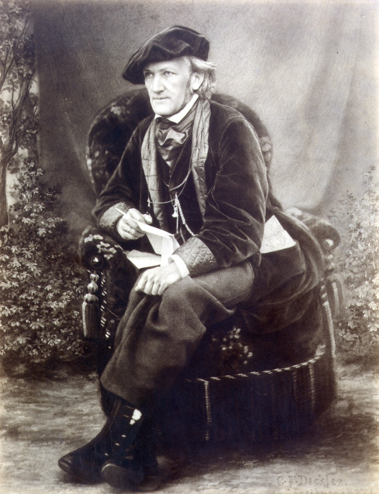 Richard Wagner Historical Fine Art Print - 1868 Villa Photo
