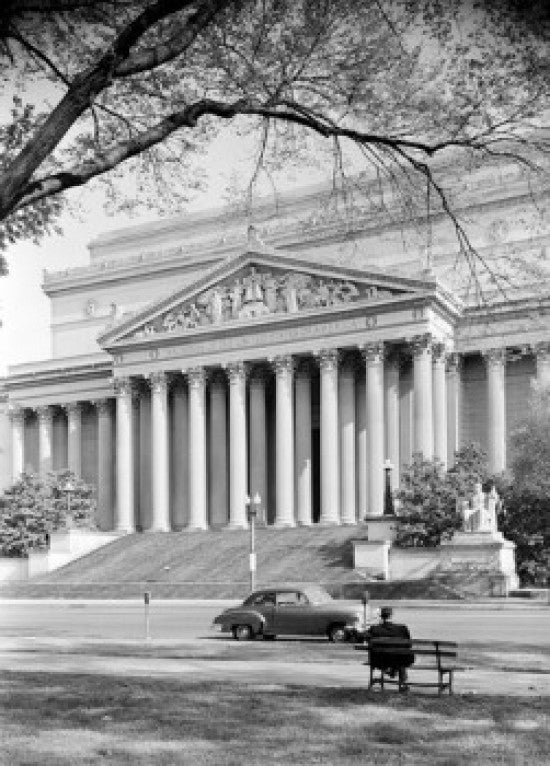 USA Washington D.C. National Archives Building Fine Art Print