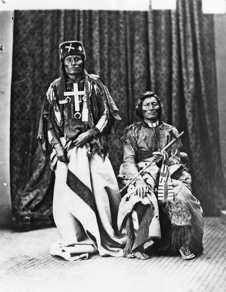 Cheyenne Chiefs Fine Art Print by William Henry Jackson