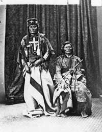 Cheyenne Chiefs Fine Art Print by William Henry Jackson
