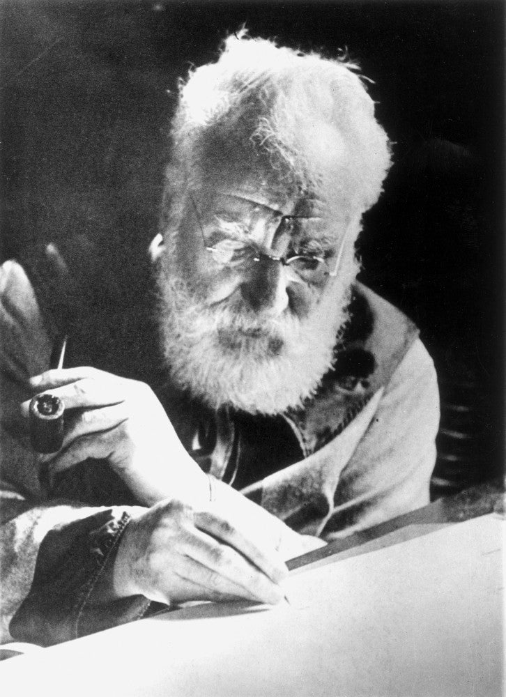 Alexander Graham Bell Fine Art Print by I.D. Boyce, 1913