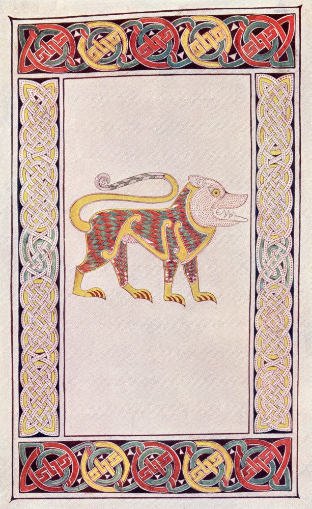 Lion of St. Mark Fine Art Print - Facsimile Illumination by Ken Welsh