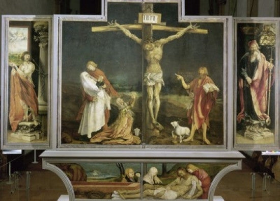 Isenheim Altarpiece Fine Art Print by Mathias Grunewald