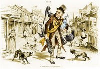 Prohibition-Era Cartoon Fine Art Print by Science Source