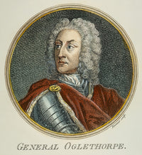 James Edward Oglethorpe 18th Century Colored Engraving Poster Print by Granger Collection
