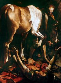 Caravaggio's St. Paul Conversion Fine Art Print | Posterazzi