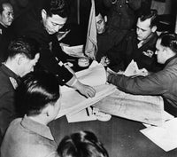 Korean War Panmunjom Armistice Negotiations Fine Art Print