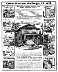 Sears House Advertisement Poster Print (1919) by Granger Collection