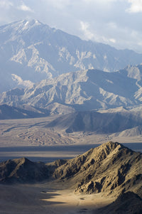 Indus Valley View from Shanti Stupa Fine Art Print