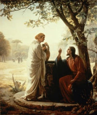 The Woman of Samaria Fine Art Print by Carl Heinrich Bloch