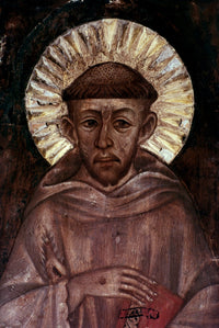 St. Francis of Assisi Fine Art Print - Detail of Cimabue Fresco