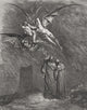 Dante Alighieri Inferno Canto IX Engraving by Gustave Doré