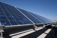 Solar Panels on Parking Garage at Naval Support Activity Naples Fine Art Print