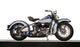 1940 Harley Davidson 74ci Model U Motorcycle Fine Art Print