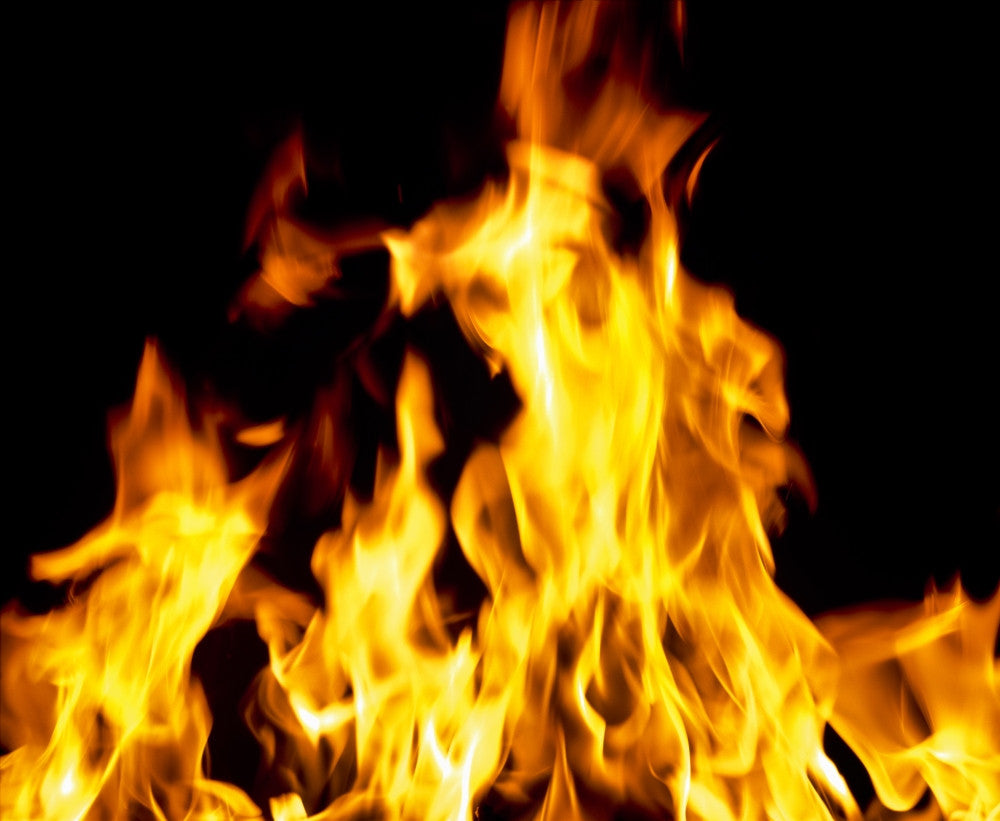 Close-up of Fire Flames Fine Art Print by Panoramic Images