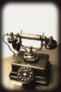Old-Fashioned Telephone Fine Art Print - Available in Multiple Sizes