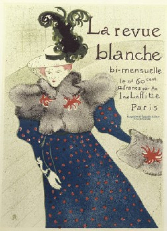 La Revue Blanche Lithograph Print by Henri de Toulouse-Lautrec