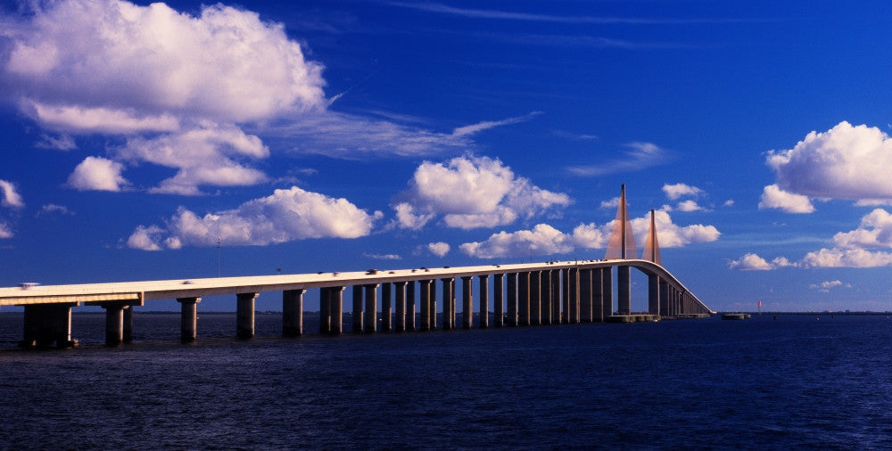 Sunshine Skyway Bridge Poster Print by Panoramic Images
