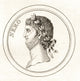 Nero Claudius Caesar Augustus Germanicus Historical Print - 1825