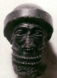 Hammurabi Diorite Stone Head Fine Art Print | Granger Collection