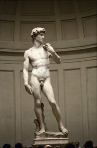 David Marble Sculpture Fine Art Print by Michelangelo | Posterazzi