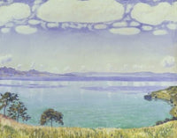 Leman Lake from Chexbre Fine Art Print by Ferdinand Hodler