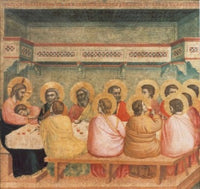 The Last Supper Fine Art Print by Giotto - Alte Pinakothek, Munich