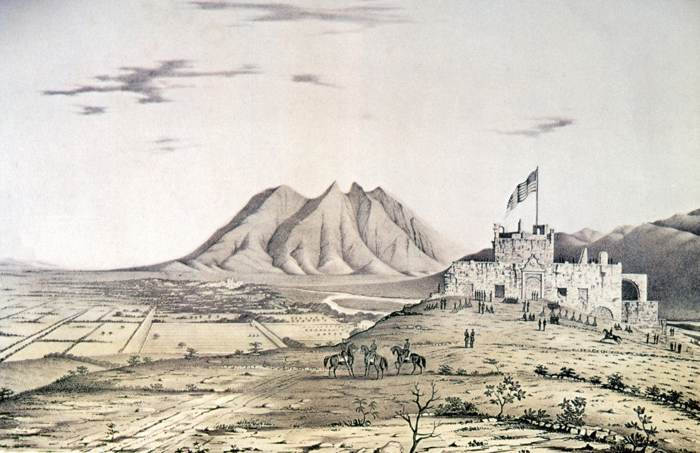 View of Monterrey from Independence Hill Fine Art Print