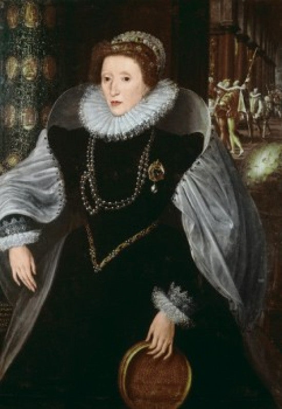 Queen Elizabeth of England Fine Art Print by Federico Zuccari