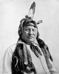 Rain-In-The-Face: Lakota Sioux Chief Photograph (C1893) Print