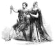 Shakespeare's Macbeth Fine Art Print - American Actors in 1845