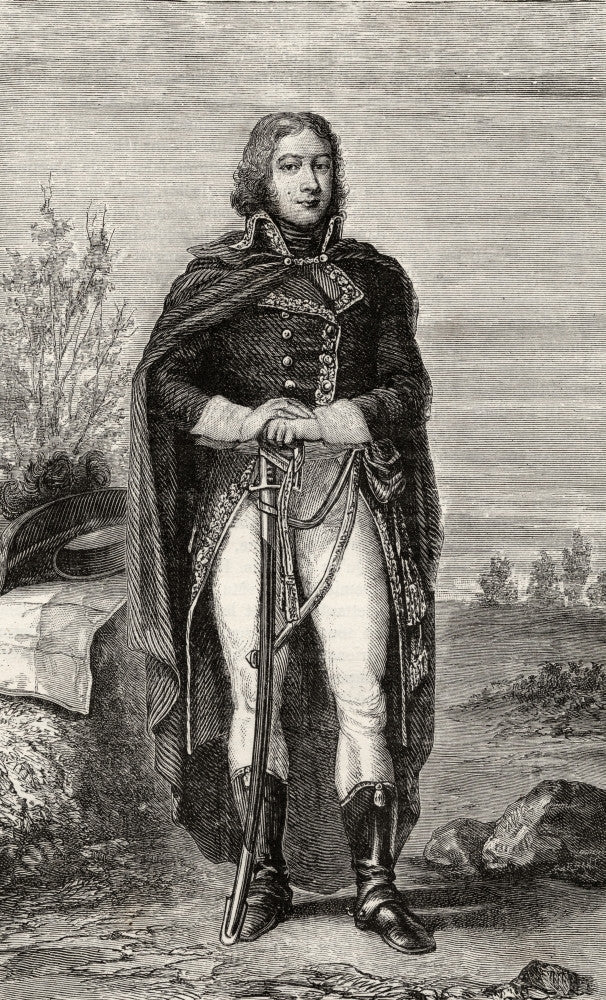 Louis Lazare Hoche Fine Art Print - French General from the Revolutionary Wars