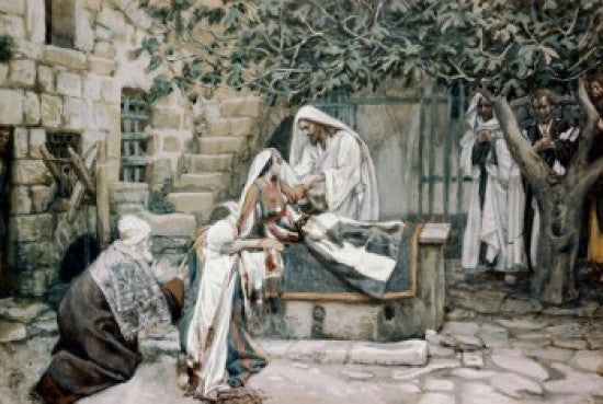 Raising of Jairus's Daughter Fine Art Print by James Tissot