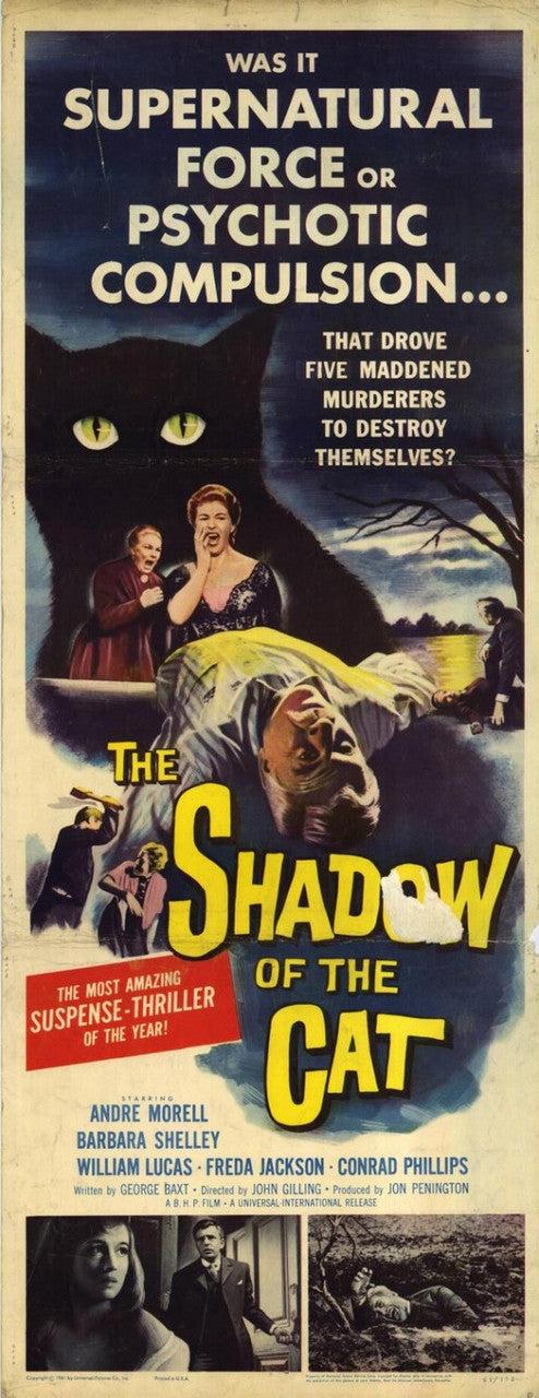 The Shadow of the Cat Movie Poster (14x36) | Posterazzi