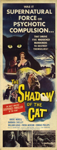The Shadow of the Cat Movie Poster (14x36) | Posterazzi