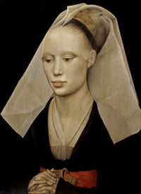 Portrait of a Lady c. 1455 Fine Art Print by Rogier van der Weyden