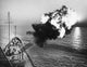 U.S.S. Canberra Firing Salvo - Vietnam War Photograph Print
