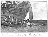William Bligh Mutiny Artwork - Copper Engraving Fine Art Print