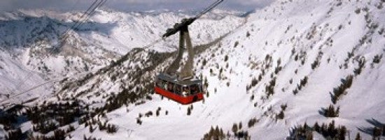 Snowbird Ski Resort Utah Photo Print by Panoramic Images - 33x12