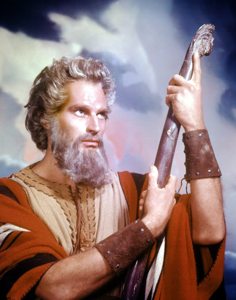 The Ten Commandments 1956 Photo Print featuring Charlton Heston