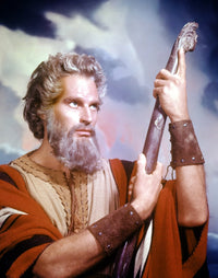 The Ten Commandments 1956 Photo Print featuring Charlton Heston
