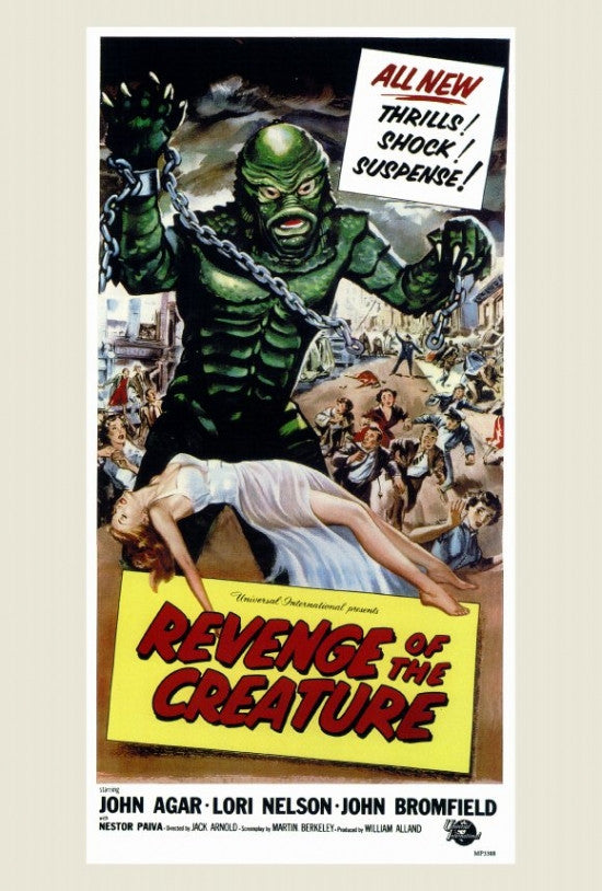 Revenge of the Creature Movie Poster Print (27x40)