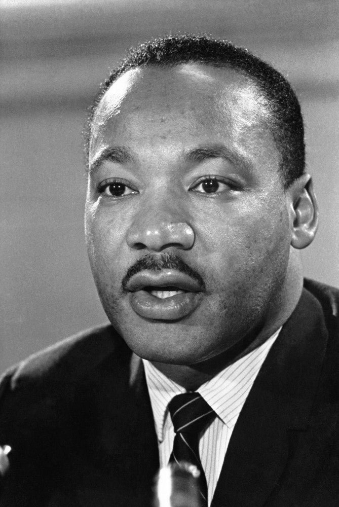 Martin Luther King, Jr. Undated Photograph Poster Print by Granger Collection