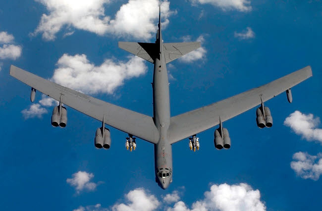 B-52 Stratofortress Fine Art Print by Stocktrek Images