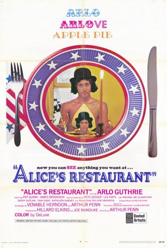 Alice's Restaurant Movie Poster Print (27x40) | Pop Culture Graphics