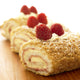 Close-Up Fine Art Print of Raspberry Vanilla Jellyrolls